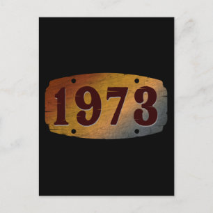 1973 VINTAG POSTKARTE
