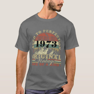1973 Vintage Retro Vintage Geburtstagsgeschenk Mäd T-Shirt