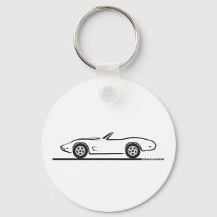 1974 - 1977 Corvette Convertible Schlüsselanhänger