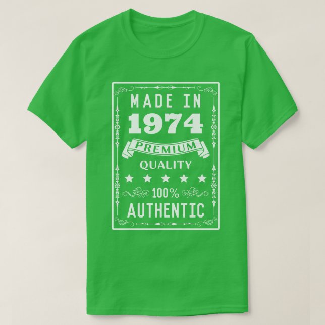 1974 1 T-Shirt (Design vorne)
