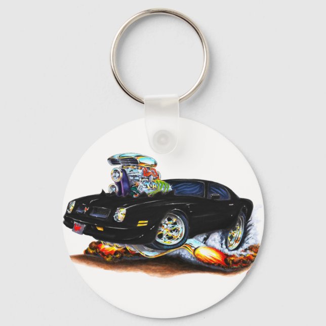 1974-76 Firebird Black Car Schlüsselanhänger (Vorderseite)