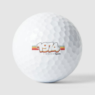 1974 Die Geburt von Legenden Golfball