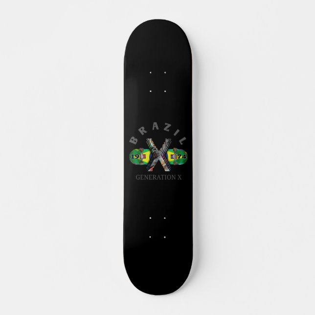 1974 Generation X Brasilianisches Skateboard (Vorne)