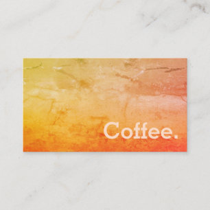 1974 Gradient Minimal Loyalty Coffee Punchcard Treuekarte