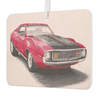 1974 Red Javelin Air Freshener Autolufterfrischer