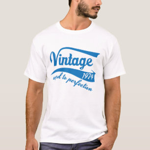 1974 Vintages gealtert zum 43. Geburtstagsgeschenk T-Shirt