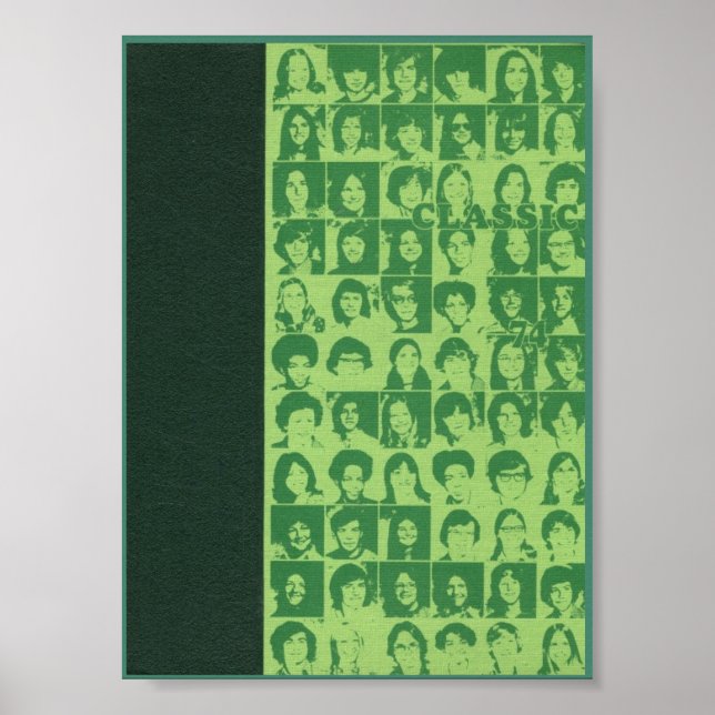 1974 Yearbook Poster (Vorne)