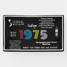 1975 Das Jahr, in dem Sie 50. Geburtstag Geboren w