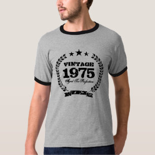 1975 gealtert Perfektion zum Vintagen T-Shirt