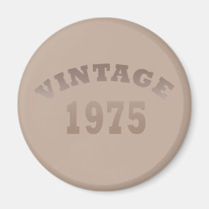 1975 Geborenes Modernes Vintage-Geburtstagsgeschen Magnet