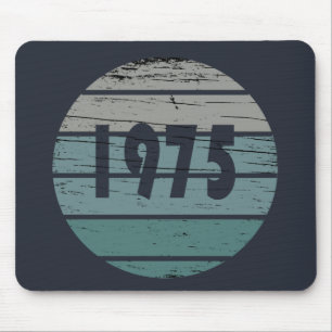 1975 Geborenes Vintage Geburtstagsgeschenk Mousepad