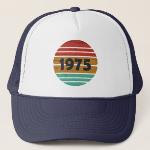 1975 Geborenes Vintage-Geburtstagsgeschenk Truckerkappe
