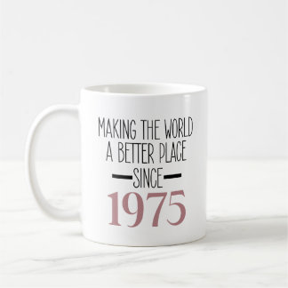 1975 Geburtstag 50. Jährige Geschenke Frauen Männe Kaffeetasse