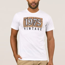 1975 Jahr des T - Shirt