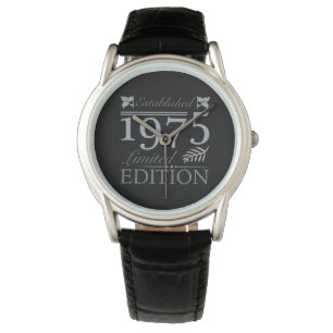 1975 Limited Edition 50. Geburtstag Armbanduhr