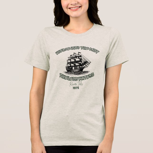 1975 Retro-Expedition Tri-Blend Shirt (Vorderseite)