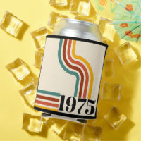 1975 Retro Stripe Vintage Poster