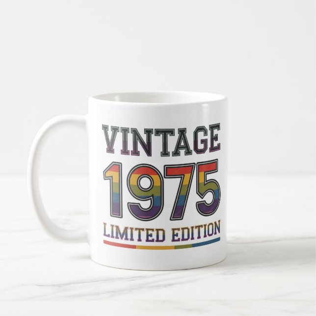 1975 Vintage Kaffee-Tasse Kaffeetasse (Links)