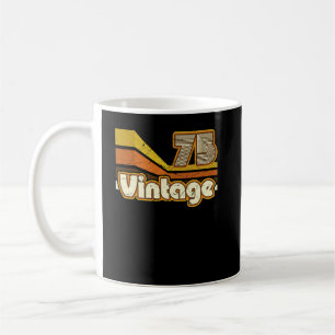 1975 Vintager Geburtstagsretro für Männer 70er 80e Kaffeetasse