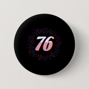 1976 Amerika USA _ Unabhängigkeitstag _ 4. Juli Button