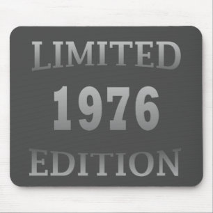 1976 geboren Elegantes modernes Geburtstagsgeschen Mousepad
