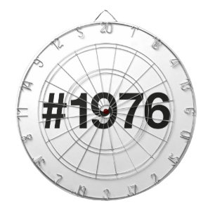 1976 Hashtag 47 Jahre Geburtstag Dartscheibe