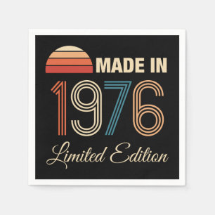 1976 limitierte Auflage zum 50. Geburtstag Serviette