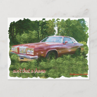 1976 Oldsmobile Cutlass Supreme Coupe. Postkarte