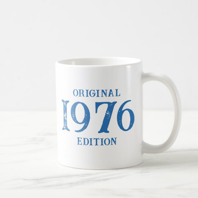 1976 Original Edition in ozeanblau Kaffeetasse (Rechts)