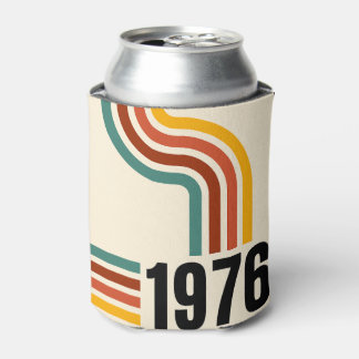 1976 Retro-Vintage-Plakat 50. Geburtstag Getränkeh Dosenkühler