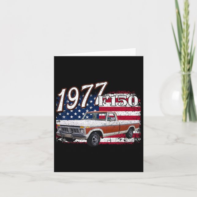 1977 77 F150 4. Juli Amerikaner Karte (Vorderseite)