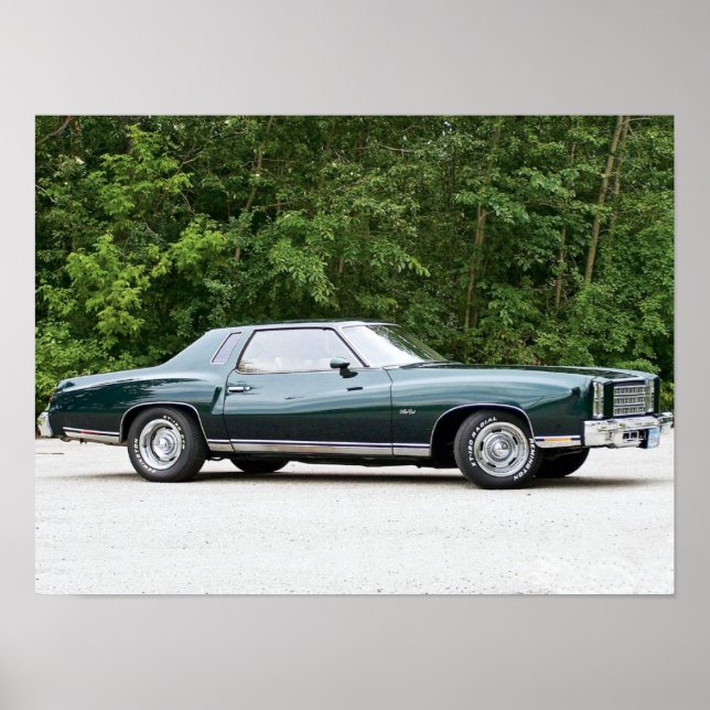 1977 Chevrolet/Chevrolet Monte Carlo Poster (Vorne)