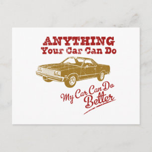 1977 Chevrolet El Camino Postkarte