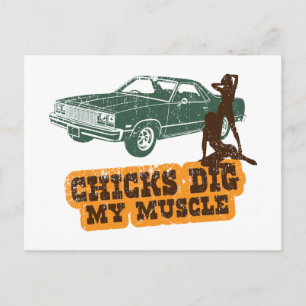 1977 Chevrolet El Camino Postkarte