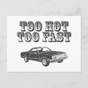 1977 Chevrolet El Camino Postkarte