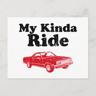 1977 Chevrolet El Camino Postkarte