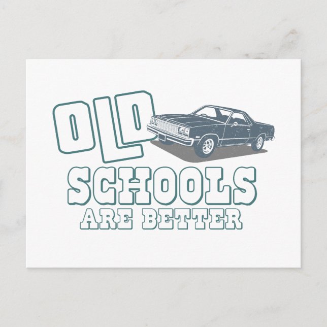 1977 Chevrolet El Camino Postkarte (Vorderseite)