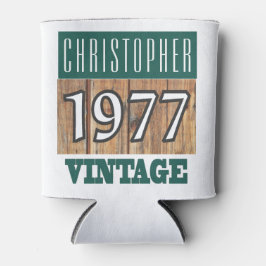 1977 Jahr der Geburt Can Cooler Dosenkühler