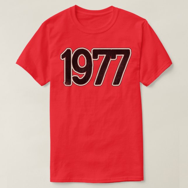1977 Punk Rock T-Shirt (Design vorne)