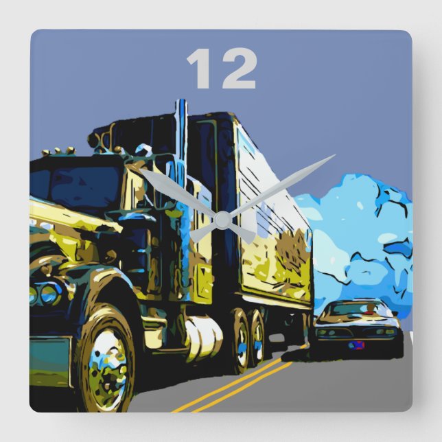 1977 TRANS QUADRATISCHE WANDUHR (Vorderseite)