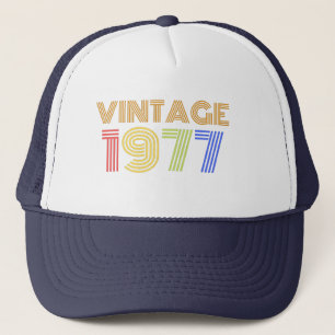 1977 Vintage 42th Birthday Gift Truckerkappe