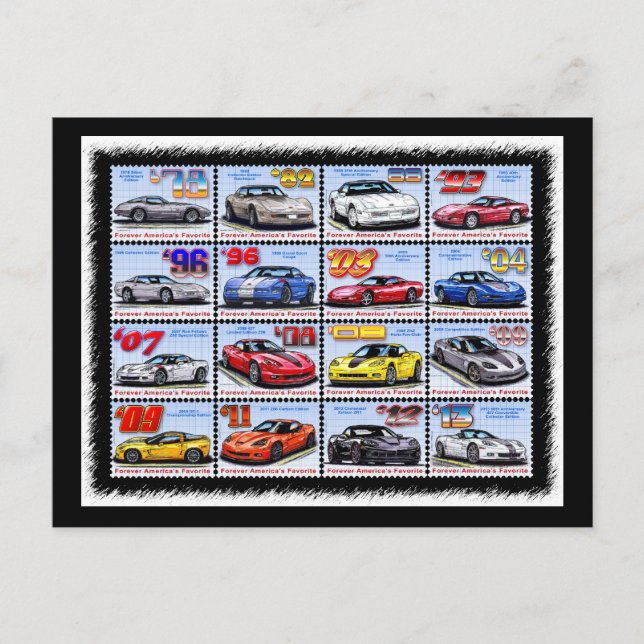 1978-2013 Korvettenmontage für Sonderausgabe Postkarte (Vorderseite)