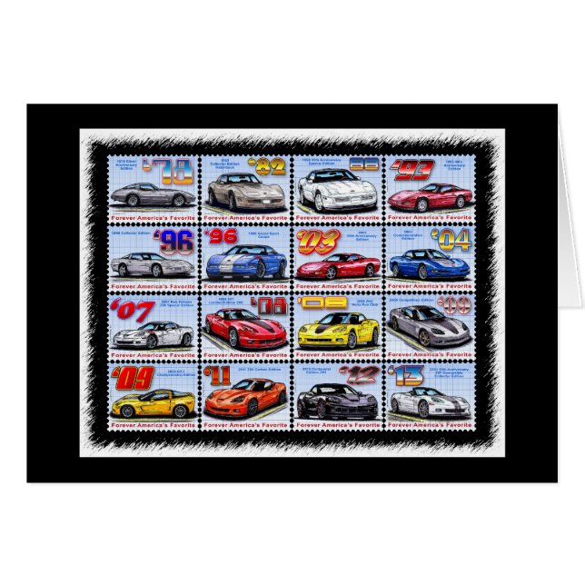 1978-2013 Sonderausgabe-Korvette-Montage (Vorderseite (Horizontal))