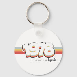 1978 Die Geburt von Legenden Schlüsselanhänger