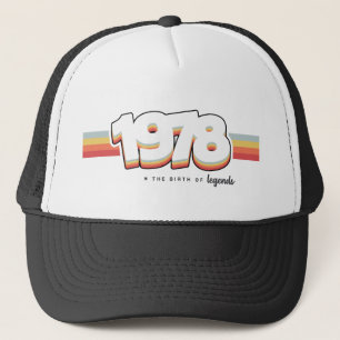 1978 Die Geburt von Legenden Truckerkappe