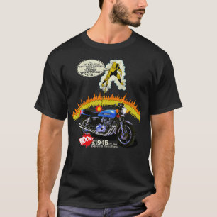 1978 GS 1000 Vintag Magazine Werbung T-Shirt