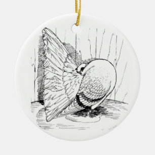 1978 Saddle Keramikornament