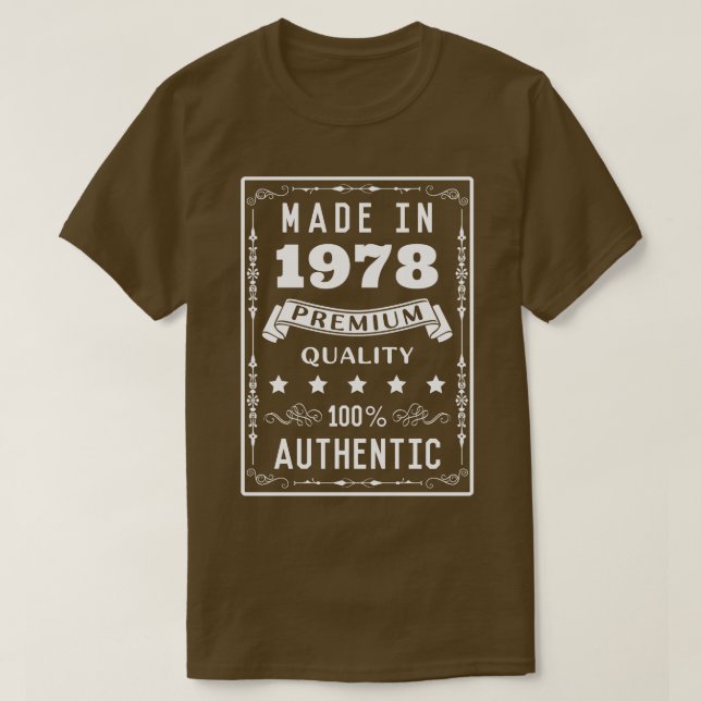 1978 T-Shirt (Design vorne)