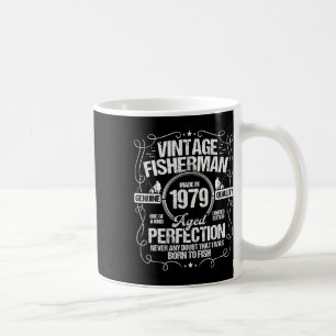 1979 Angeln Geburtstag Für Fischer 1979 Jahr Gebor Kaffeetasse