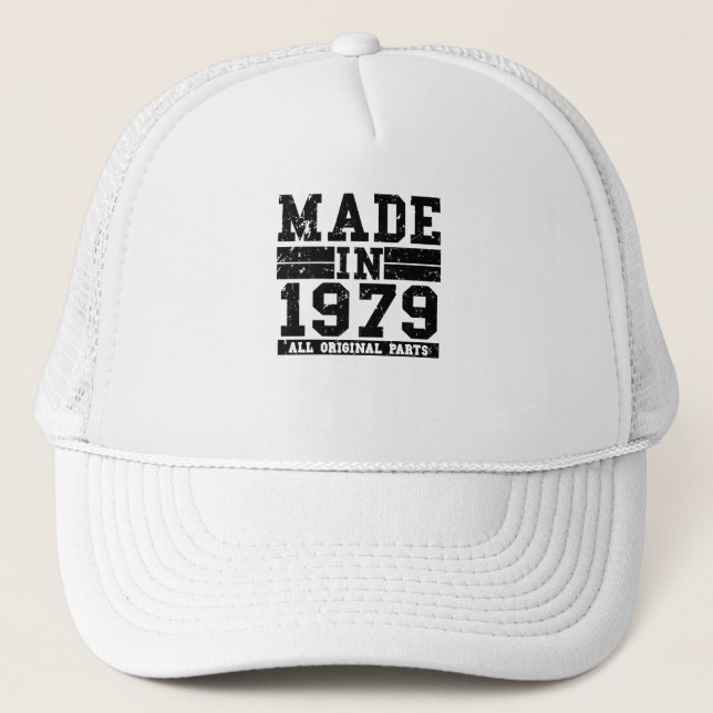 1979 Birthday Truckerkappe (Vorderseite)